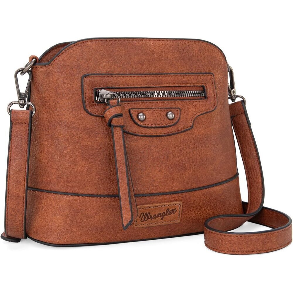 Crossbody Bag Women Vegan Leather Small Compact Adjustable Strap Purse
